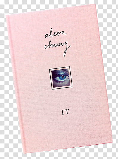 Alexa Chung book transparent background PNG clipart