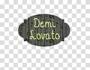 textos de Demi Lovato transparent background PNG clipart thumbnail