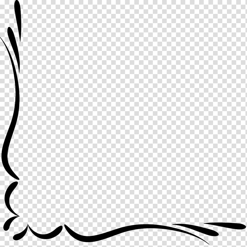 sketch of black border transparent background PNG clipart