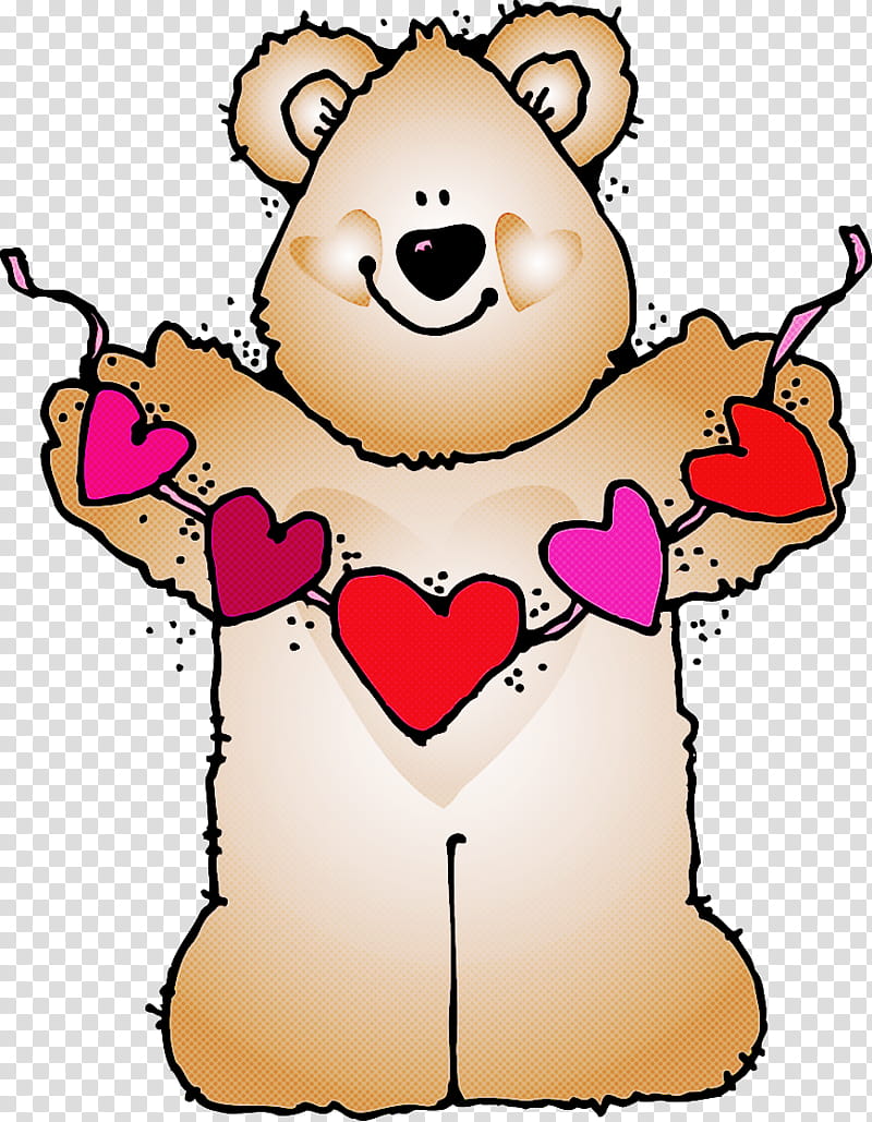 Teddy bear, Cartoon, Heart, Line, Finger, Happy, Smile transparent background PNG clipart