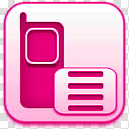 Albook extended pussy , pink phone icon transparent background PNG clipart