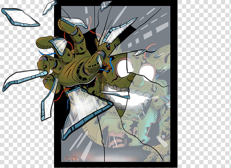 Springtrap The Masterpiece of Fear, hulk hangs illustration transparent background PNG clipart