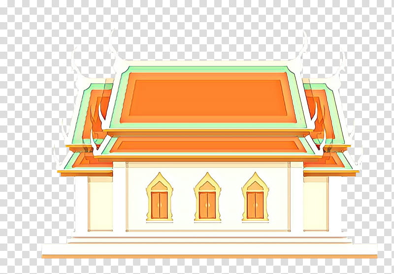 line temple roof font architecture, Furniture, Facade, House transparent background PNG clipart