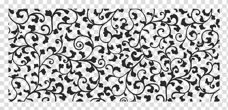 Seamless Pattern x, black foliage pattern illustration transparent background PNG clipart