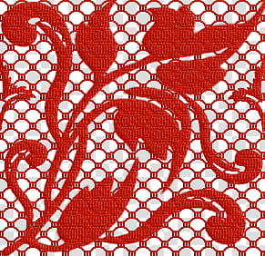 lace patterns, red mesh floral print transparent background PNG clipart