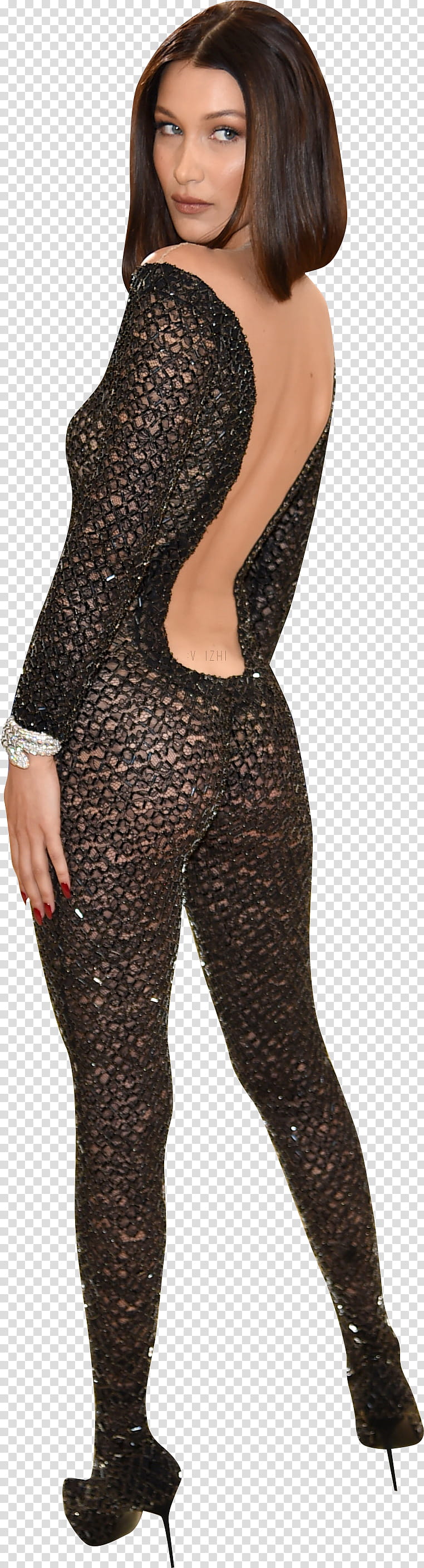 Bella Hadid transparent background PNG clipart