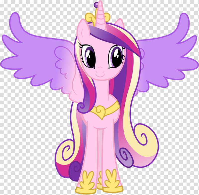 Princess Cadance Posing, purple and pink My Little Pony illustration transparent background PNG clipart