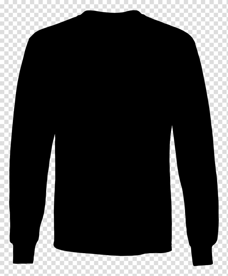 Longsleeved Tshirt Clothing, Shoulder, Cotton, Label, Neck, Black, Sweater, White transparent background PNG clipart