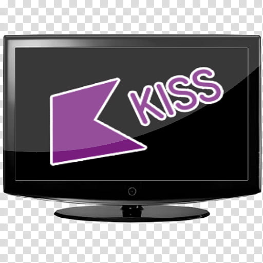 TV Channel Icons Music, KISS transparent background PNG clipart