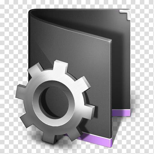 Antares Complete , Smart Folder Black, gray gear transparent background PNG clipart