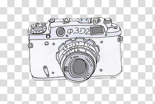 white point-and-shoot camera illustration transparent background PNG clipart
