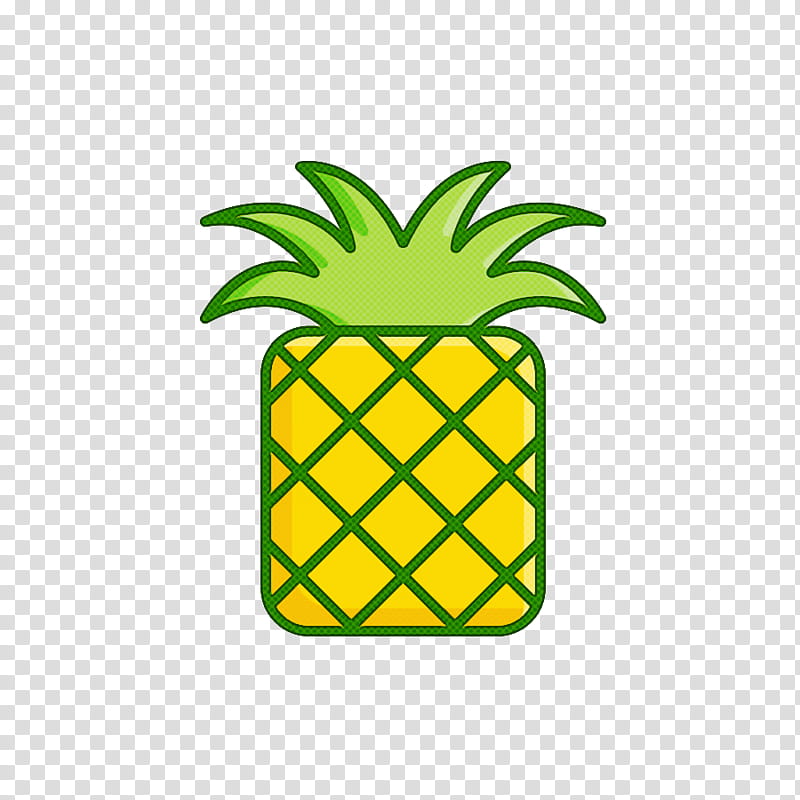 Green Leaf, Pineapple, Drawing, Pineapple Juice, Fruit, Ananas, Yellow, Plant transparent background PNG clipart