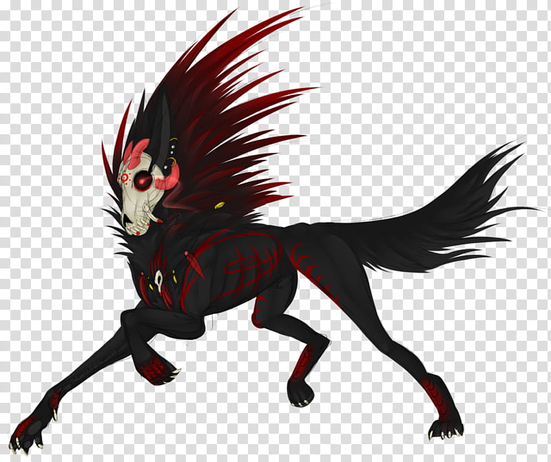 Horse Demon, Dog, Wing, Tail transparent background PNG clipart