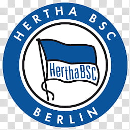 Team Logos, Hertha BSC Berlin logo transparent background PNG clipart