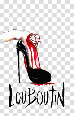 Fashion Shoes s, Christian Louboutin illustration transparent background PNG clipart