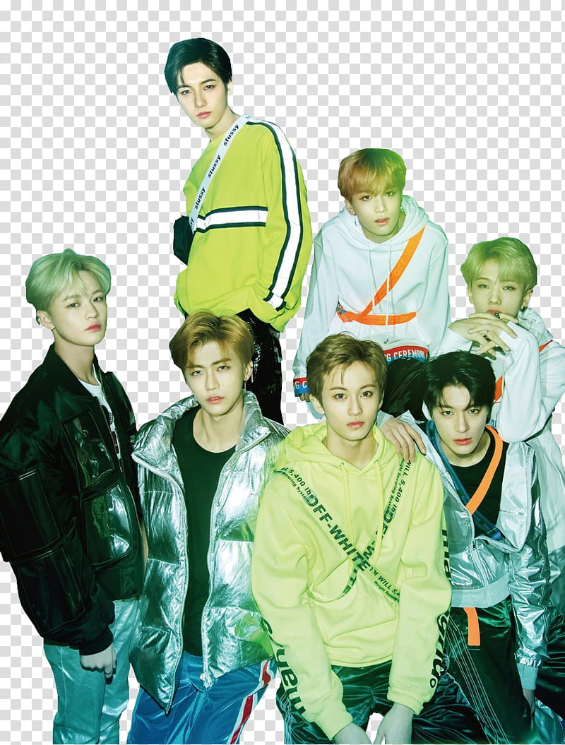 NCT DREAM GO, group of men transparent background PNG clipart
