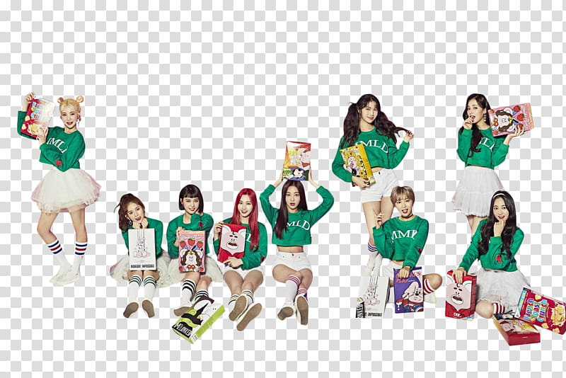 MOMOLAND GREAT , Momoland girl group transparent background PNG clipart