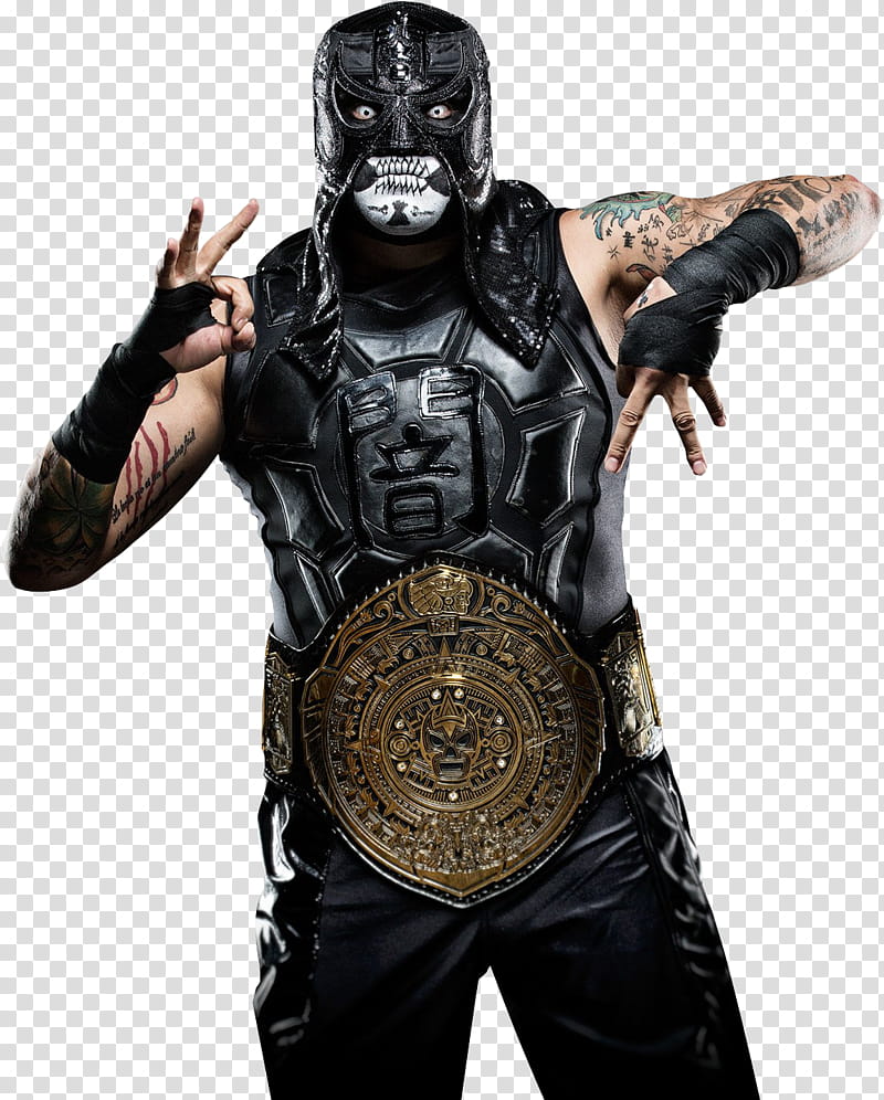 Pentagon Dark NEW Lucha Underground Champion transparent background PNG clipart