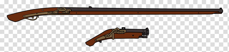 brown and black hunting rifle transparent background PNG clipart