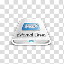 WD External Harddrive, gray WD external drive transparent background PNG clipart
