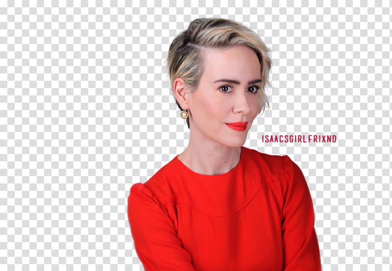 Sarah Paulson , sarah-by-isaacsgirlfrixnd transparent background PNG clipart