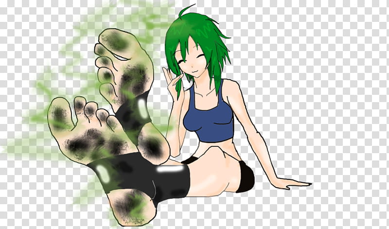 At Gumi&#;s feet(socks)-dirty,stinky transparent background PNG clipart