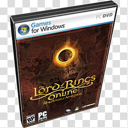 PC Games Dock Icons v , The Lord of the Rings Online transparent background PNG clipart