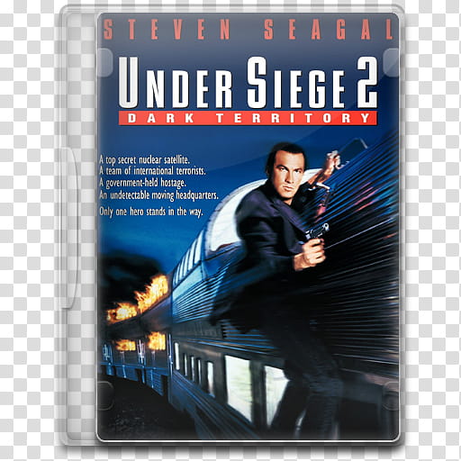 Movie Icon Mega , Under Siege , Dark Territory, Steven Seagal Under Siege  Dark Territory poster transparent background PNG clipart