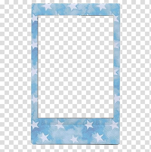 SA Y PEOPLE, blue and white star digital frame transparent background PNG clipart