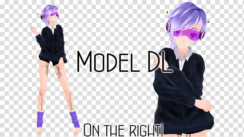 [ MMD ] Android!Self Model (+DL) transparent background PNG clipart