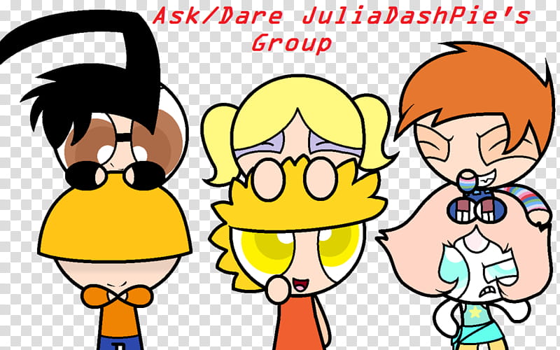 Ask and Dare JuliaDashPie&#;s Group transparent background PNG clipart