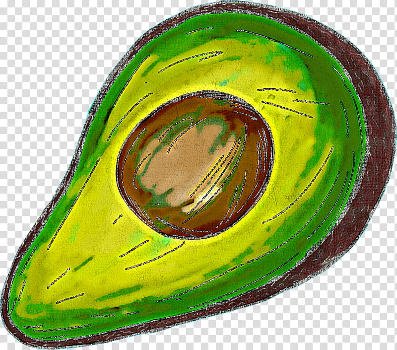 Avocado, Green, Circle transparent background PNG clipart