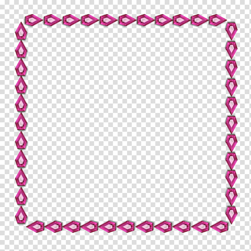 Frames , pink diamond frame on white transparent background PNG clipart