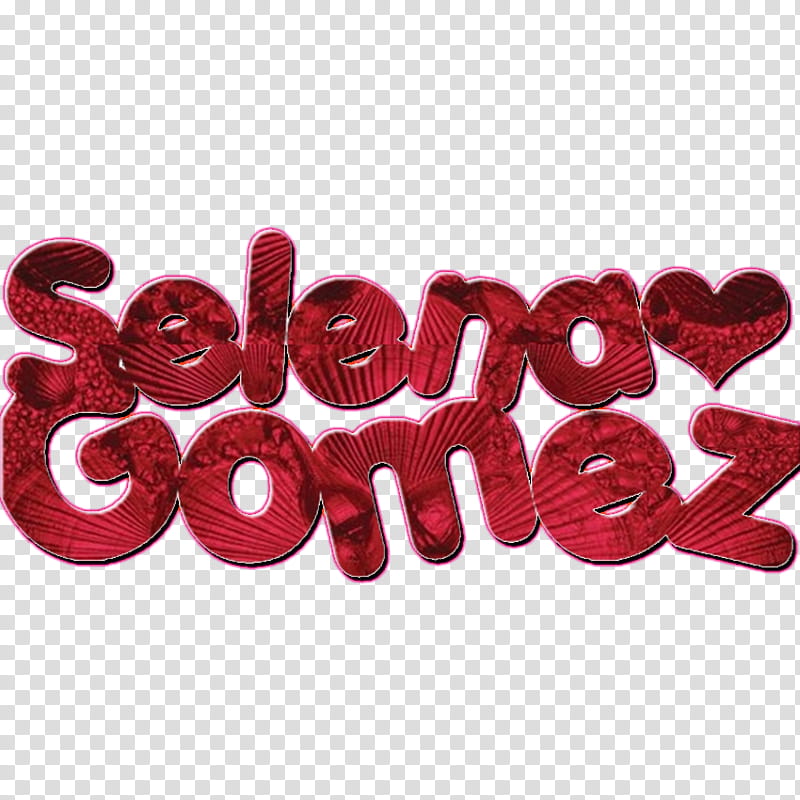 Selena Gomez Texto Come and Get It transparent background PNG clipart