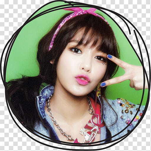 Sooyoung IGAB Circle Lines Folder Icon , Sooyoung , Soo Young transparent background PNG clipart