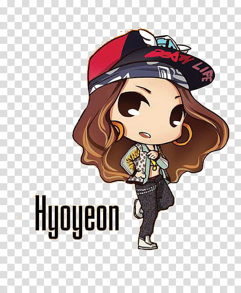 SNSD Hyoyeon I Got A Boy Chibi transparent background PNG clipart
