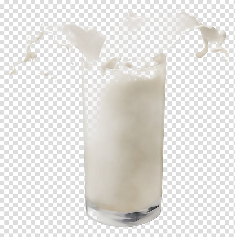 drink milk dairy food highball, Watercolor, Paint, Wet Ink, Glass, Batida transparent background PNG clipart
