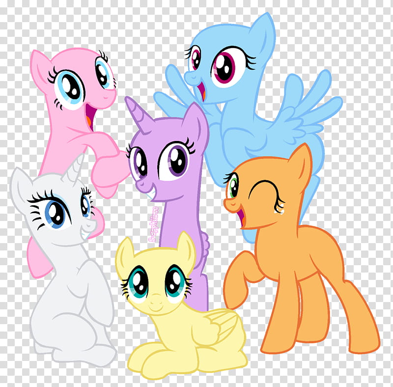 Mlp Base Pony Pffs, My Little Pony character transparent background PNG clipart