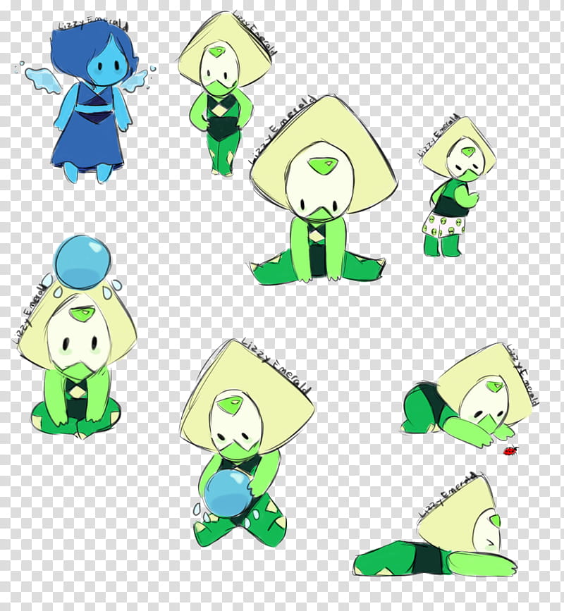 Peridoodles (And Lapis) transparent background PNG clipart