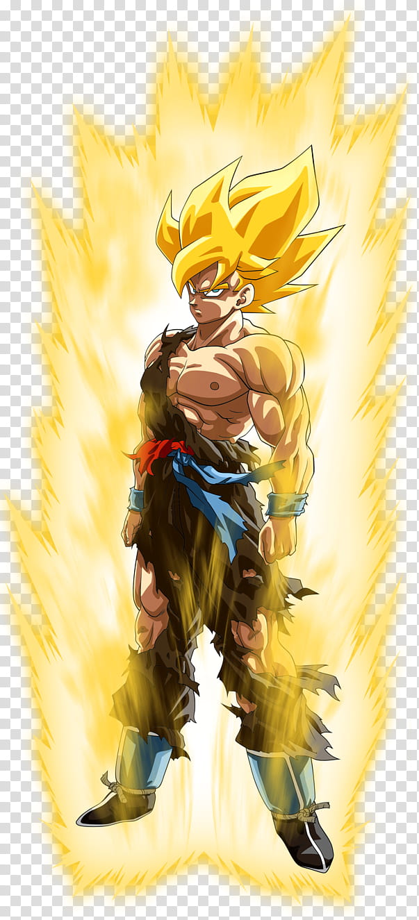 Goku SSJ (Namek), SSJ (DBH, Xeno) Aura Palette transparent background PNG clipart