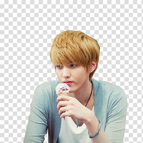 Kris Exo on Airport render transparent background PNG clipart