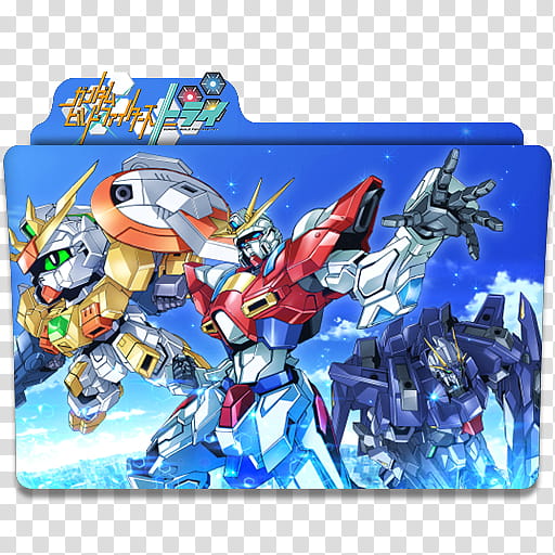 Anime Icon Pack , Gundam Build Fighters Try v transparent background PNG clipart