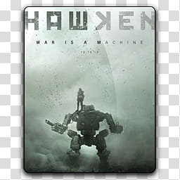 Zakafein Game Icon , Hawken, Hawken War is a Machine DVD case transparent background PNG clipart