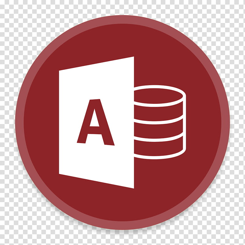 Button UI Microsoft Office , Microsoft Access logo screenshot transparent background PNG clipart