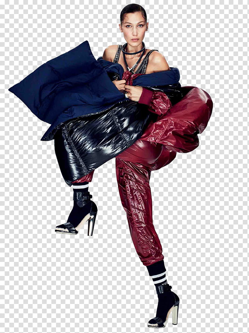 Bella Hadid, Glamour-US-September--Bella-Hadid-by-Nathaniel-Goldberg- transparent background PNG clipart