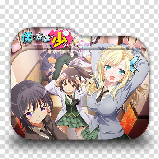 Boku wa Tomodachi ga Sukinai Anime Folder Icon, Boku wa Tomodachi ga Sukinai  transparent background PNG clipart