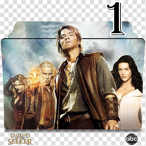 Legend of the Seeker series and season folder icon, Legend of the Seeker S ( transparent background PNG clipart