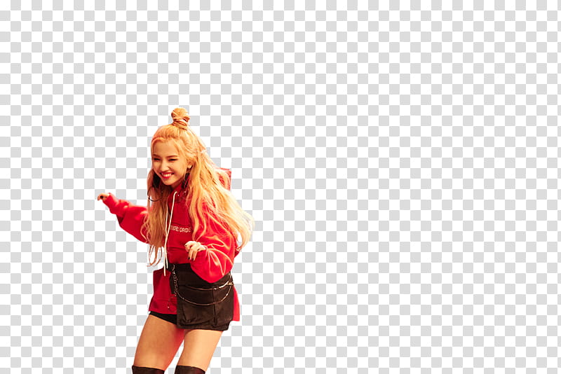 JEON SOYEON JELLY MV, smiling BlackPink Lisa transparent background PNG clipart