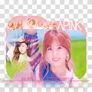 APINK REMEMBER PINK VER FOLDER ICONS, CR transparent background PNG clipart thumbnail