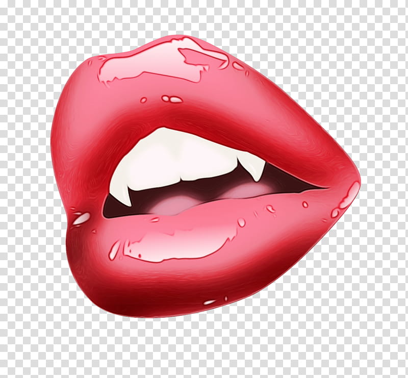 lip mouth red nose jaw, Watercolor, Paint, Wet Ink, Material Property, Tongue, Tooth, Smile transparent background PNG clipart